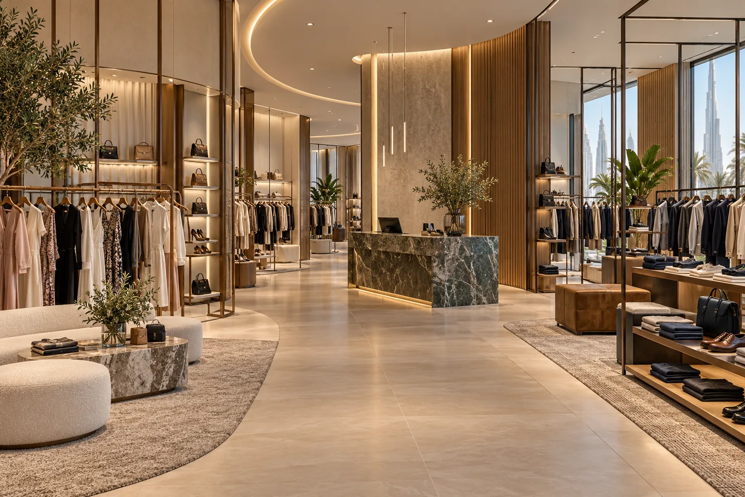 Illustrative Premium multi-brand clothing boutique