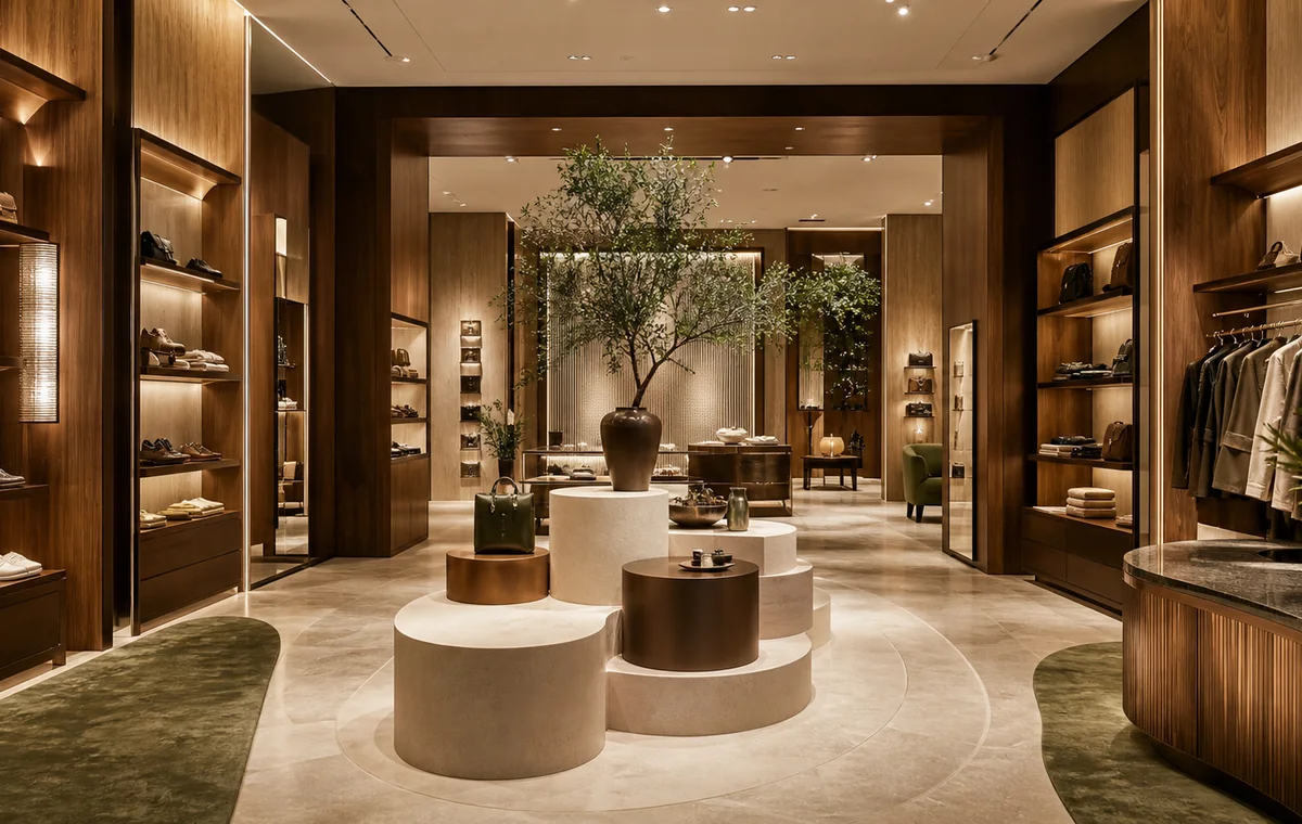Premium Dubai office reception representing a high-quality commercial fit-out proposal