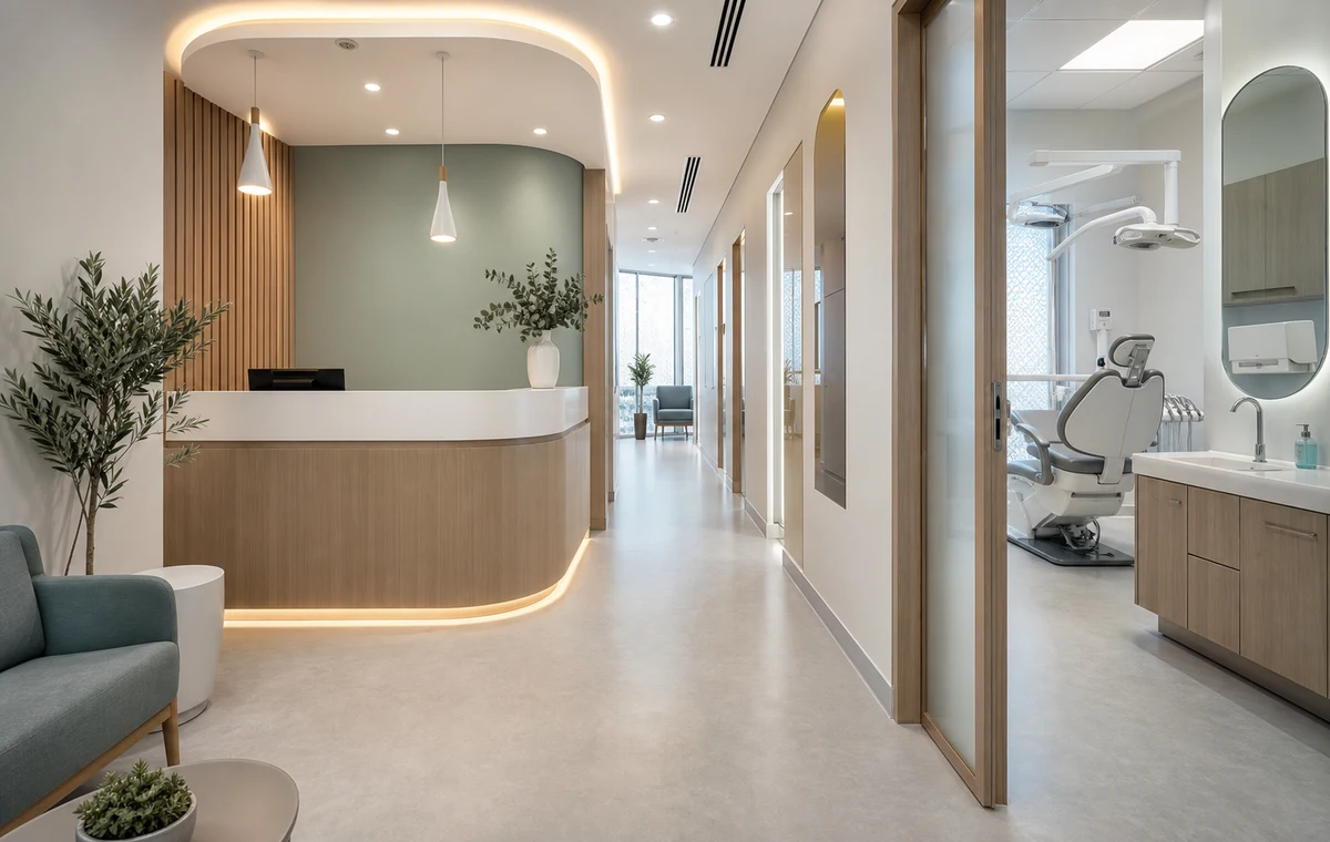 Dental clinic interior design and fit-out Dubai