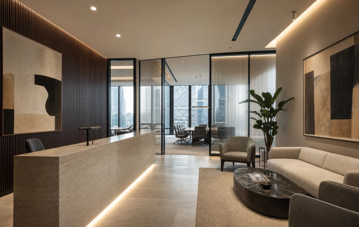 DIFC office interior design and fit-out