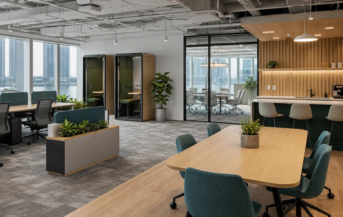 JLT office interior design and fit-out