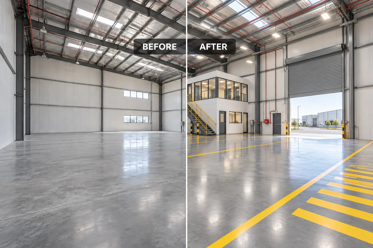 Industrial and warehouse fit out project in Dubai by CBD Projects LLC - 032