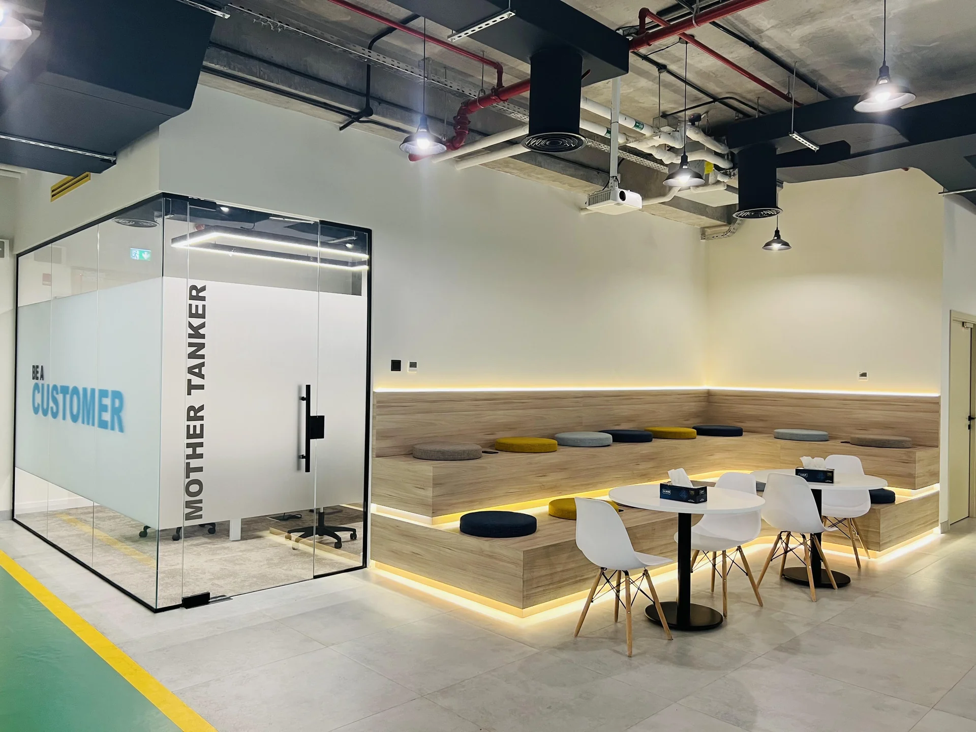 Office interior design and office fit out project in Dubai by CBD Projects LLC - 028