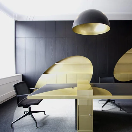 Modern office interior showing adaptable and efficient commercial fit-out in Dubai