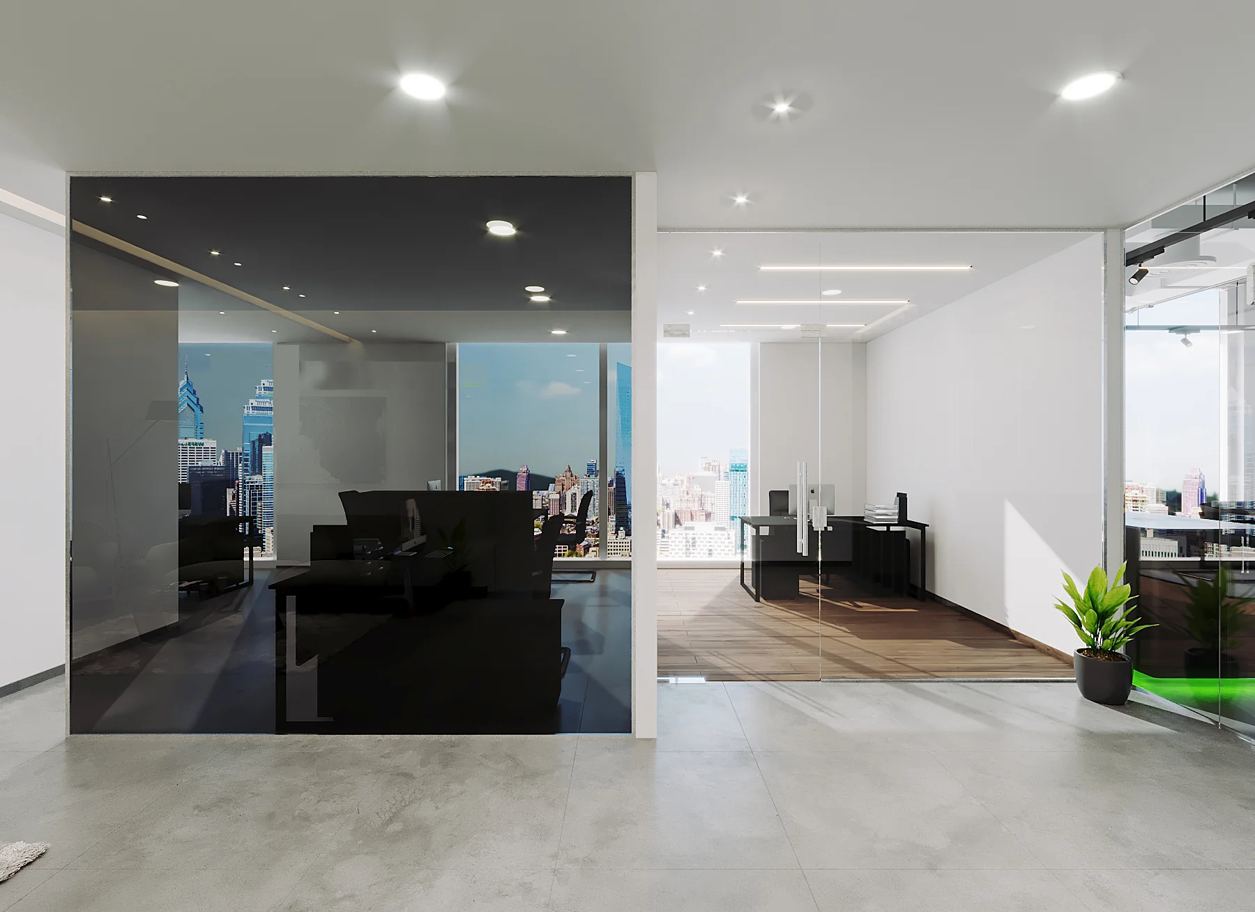 Office interior design and office fit out project in Dubai by CBD Projects LLC - 059