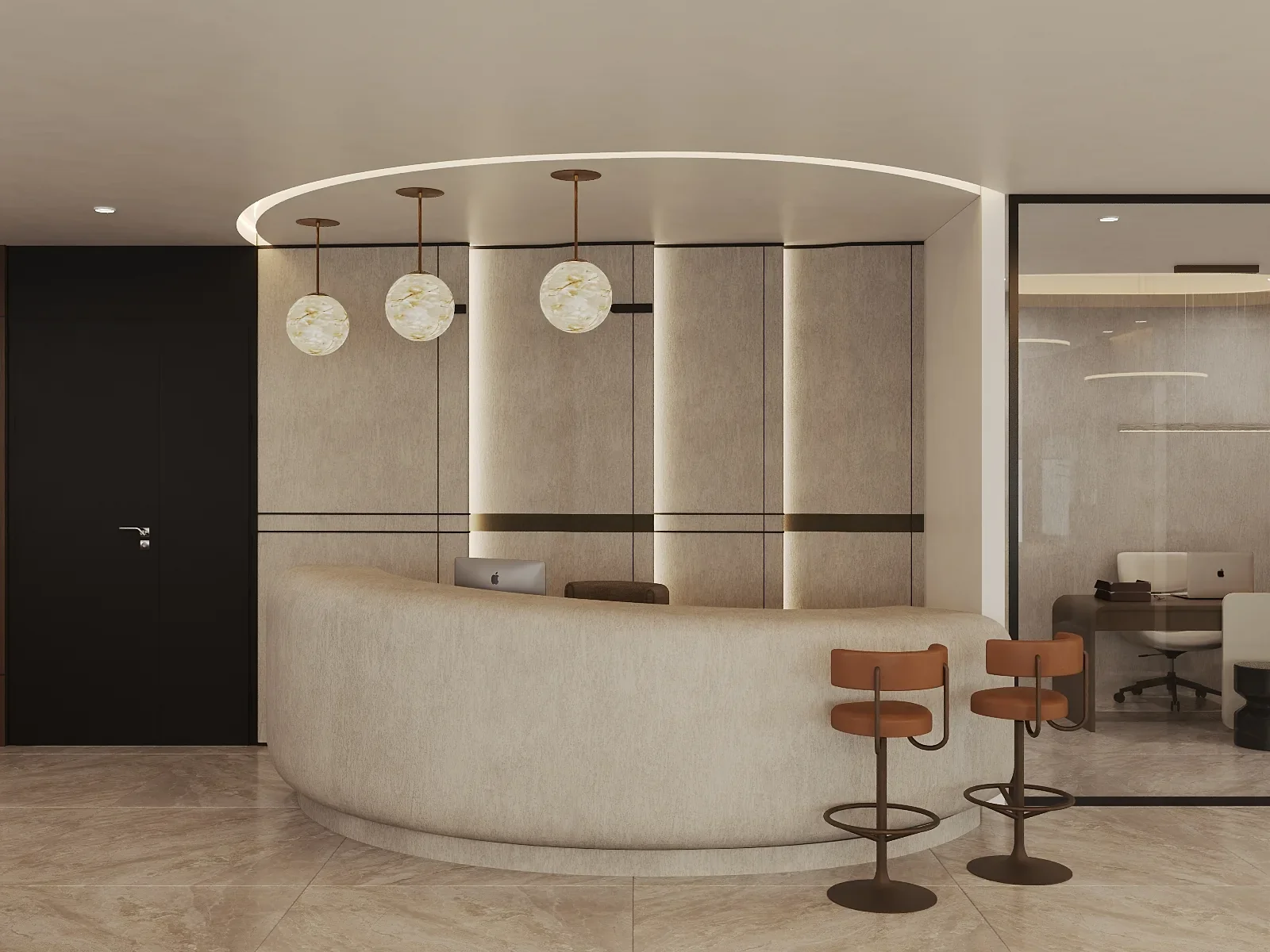 Office interior design and office fit out project in Dubai by CBD Projects LLC - 101