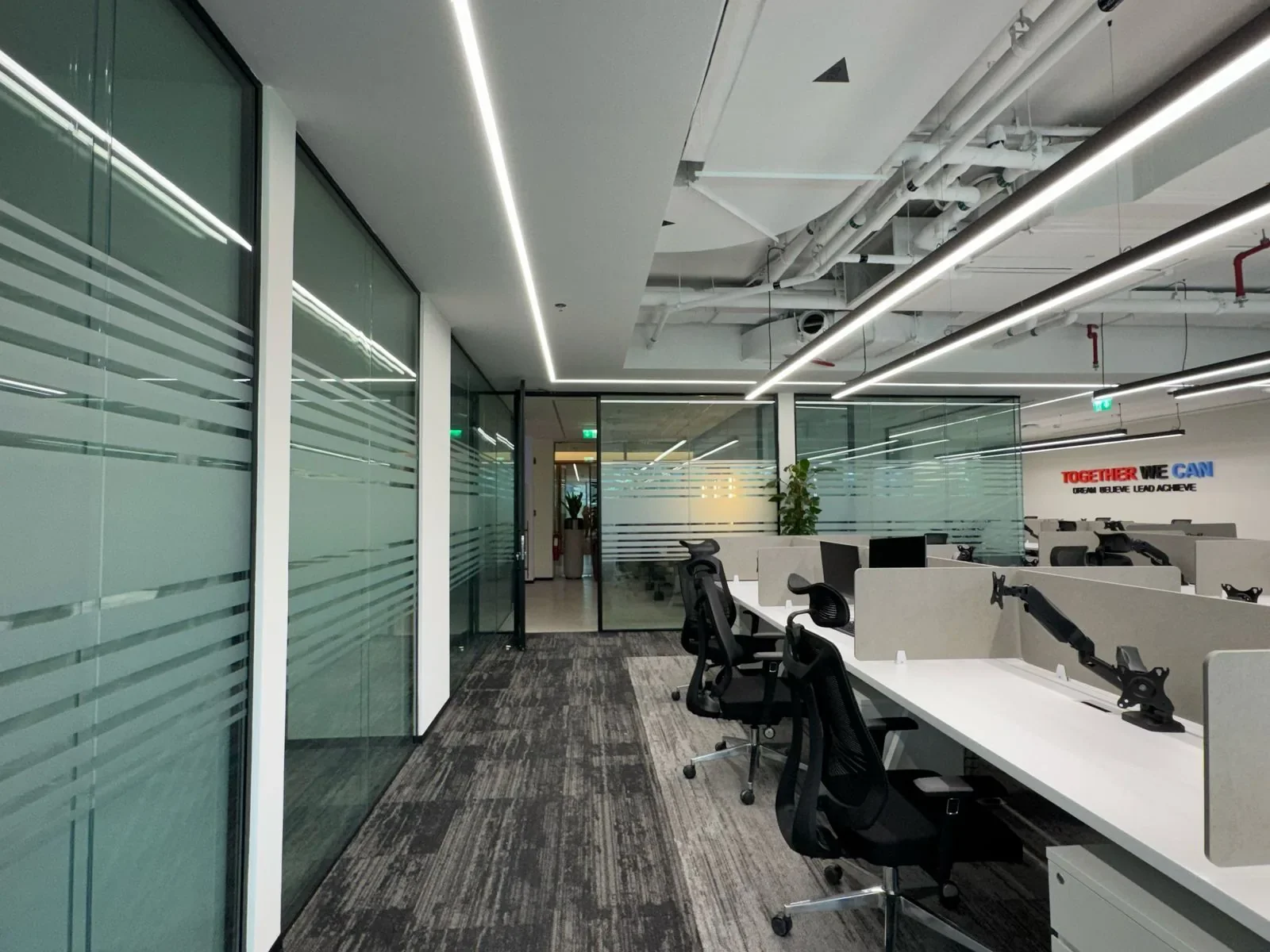 Office interior design and office fit out project in Dubai by CBD Projects LLC - 115