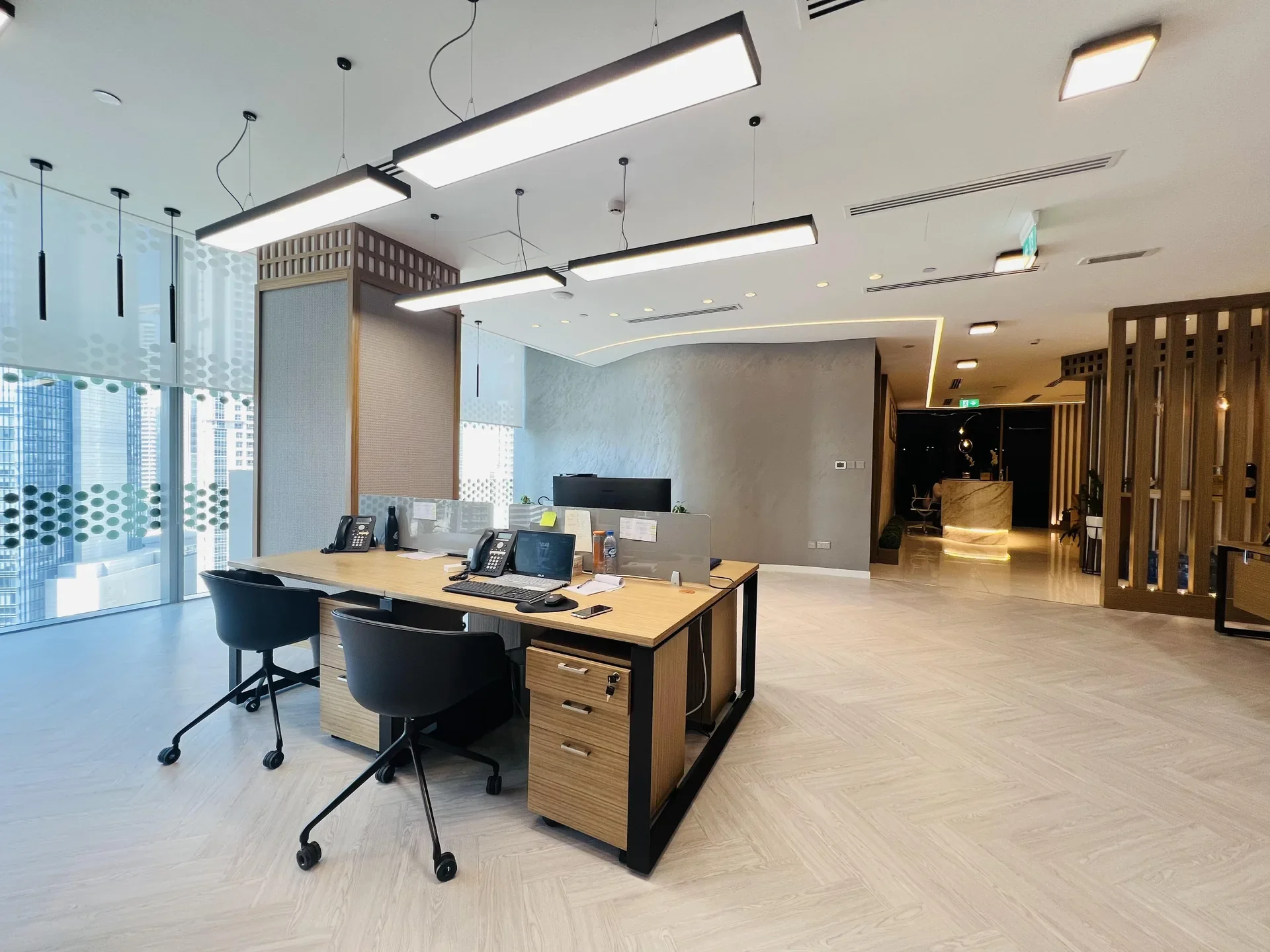 Office interior design and office fit out project in Dubai by CBD Projects LLC - 120