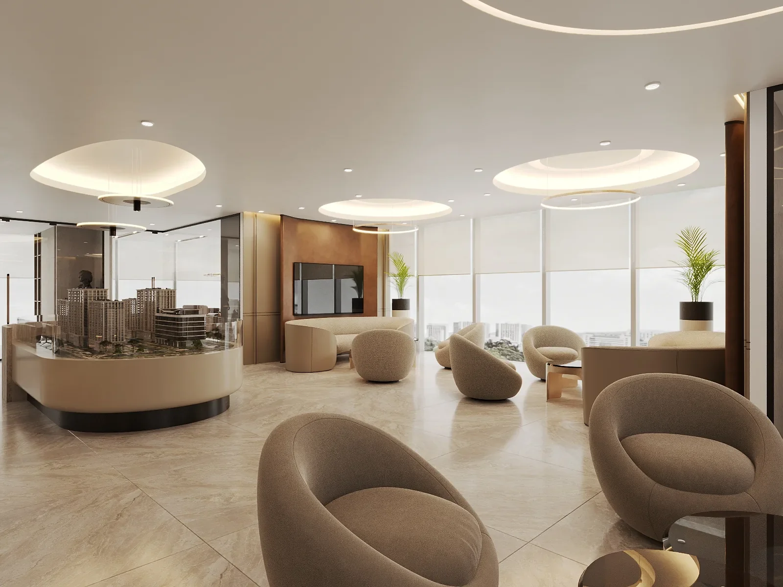 Office interior design and office fit out project in Dubai by CBD Projects LLC - 163