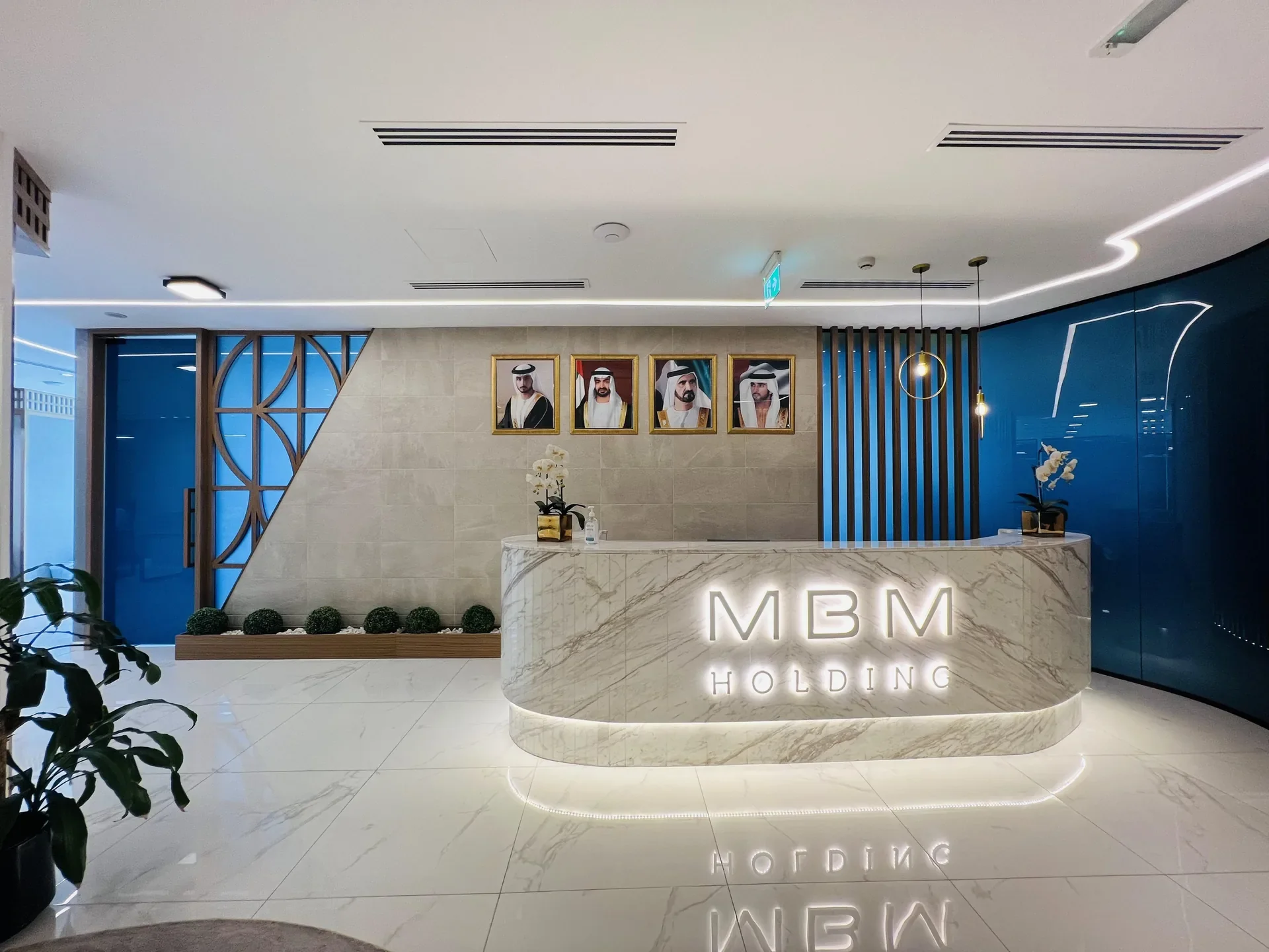 Office interior design and office fit out project in Dubai by CBD Projects LLC - 167