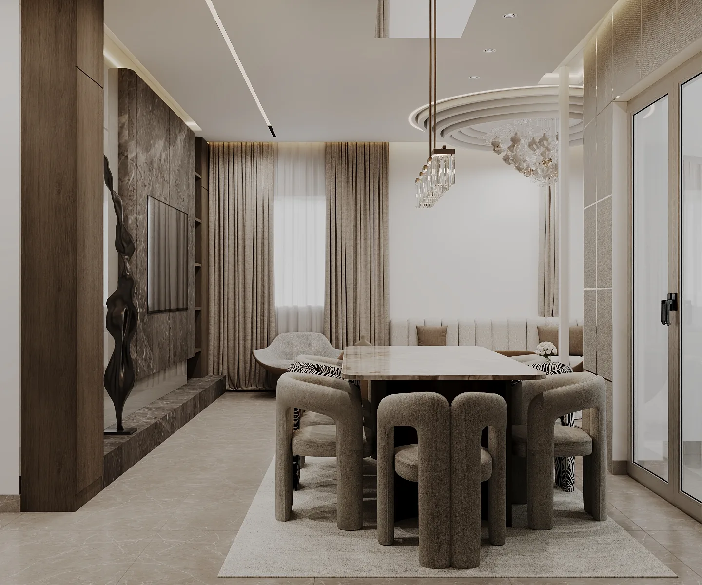 Luxury residential and villa interior design project in Dubai by CBD Projects LLC - 002