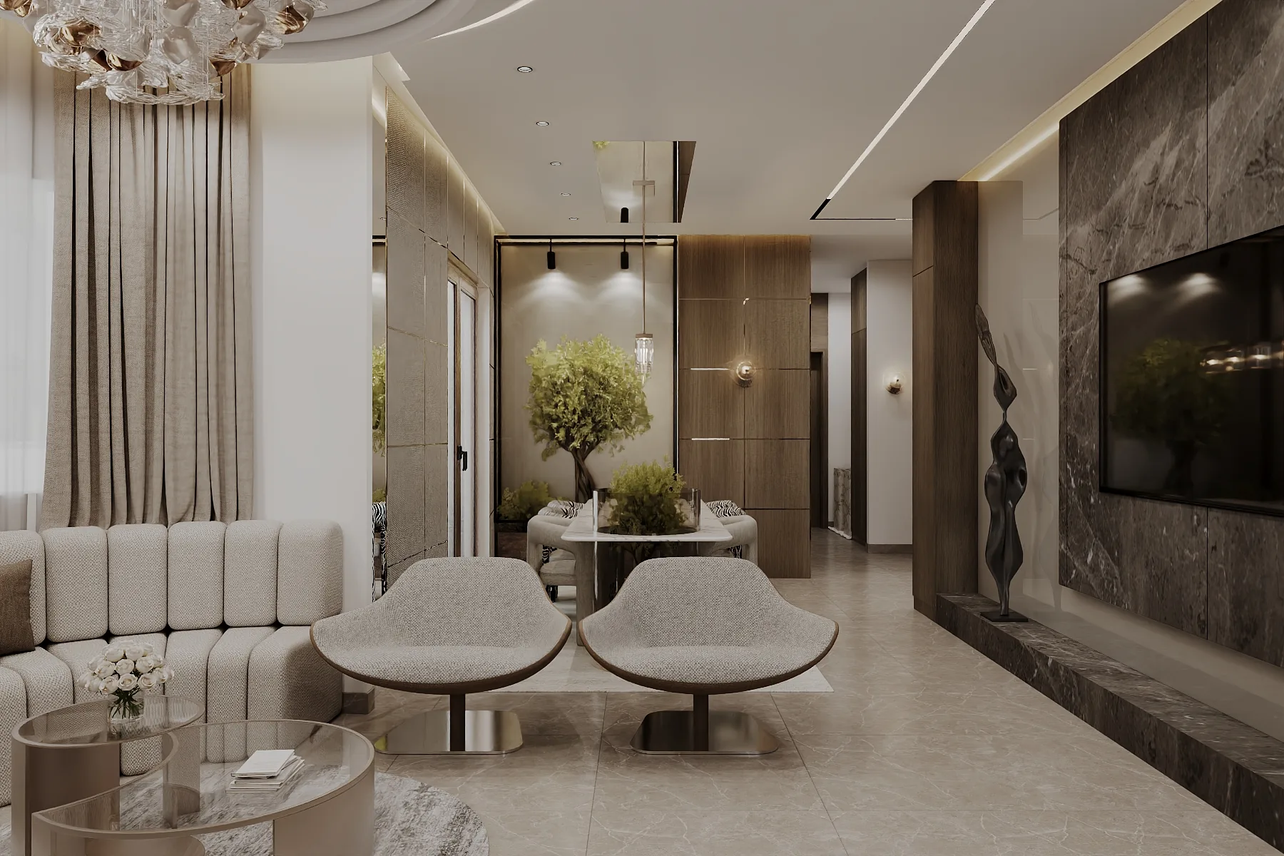 Luxury residential and villa interior design project in Dubai by CBD Projects LLC - 007