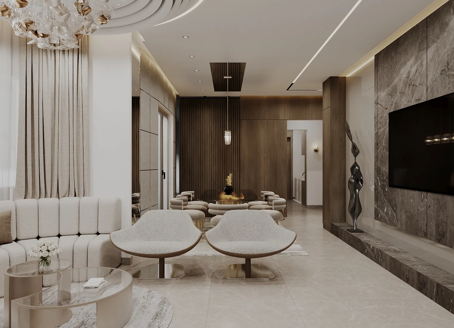Luxury residential and villa interior design project in Dubai by CBD Projects LLC - 025