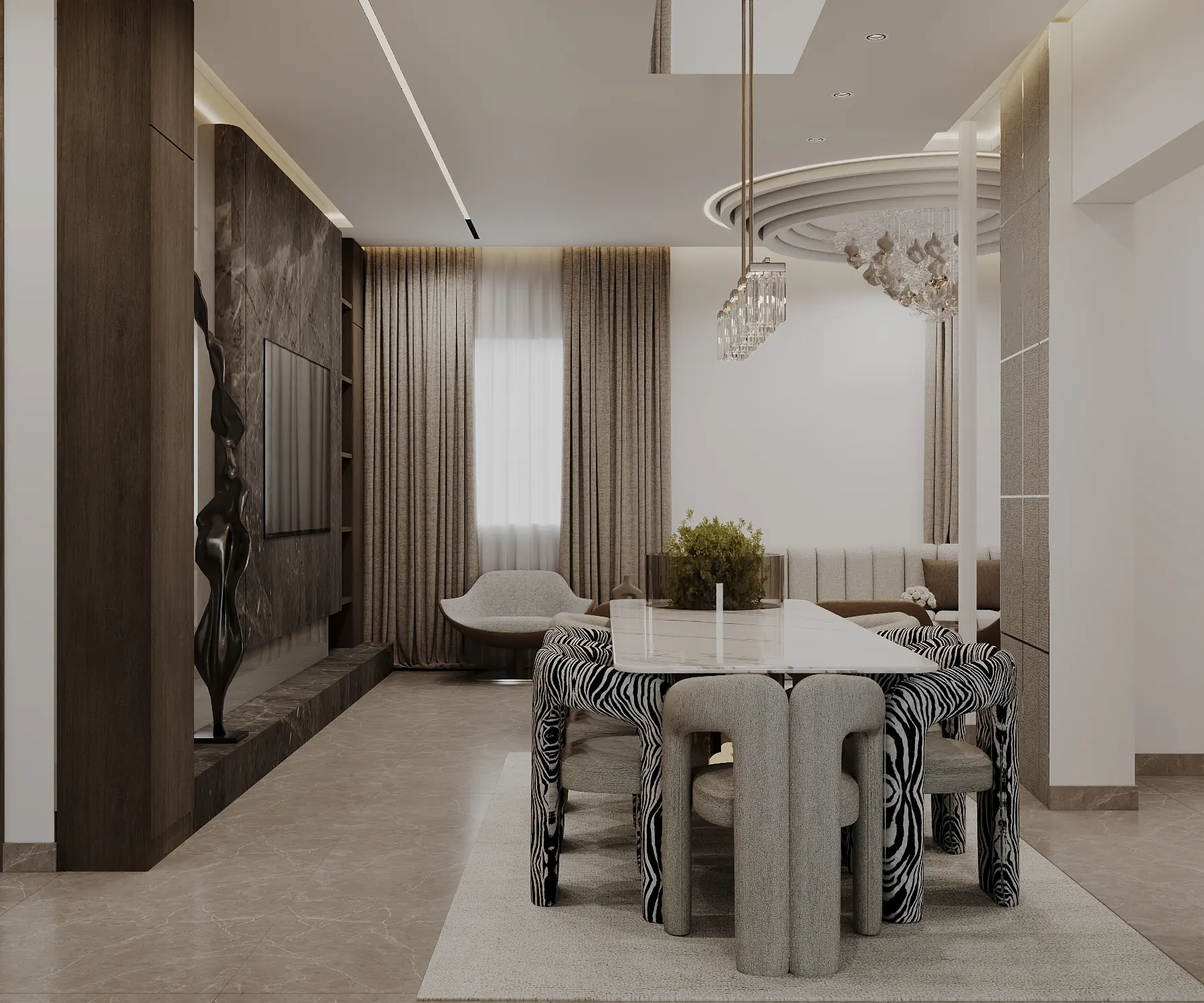 Luxury residential and villa interior design project in Dubai by CBD Projects LLC - 047