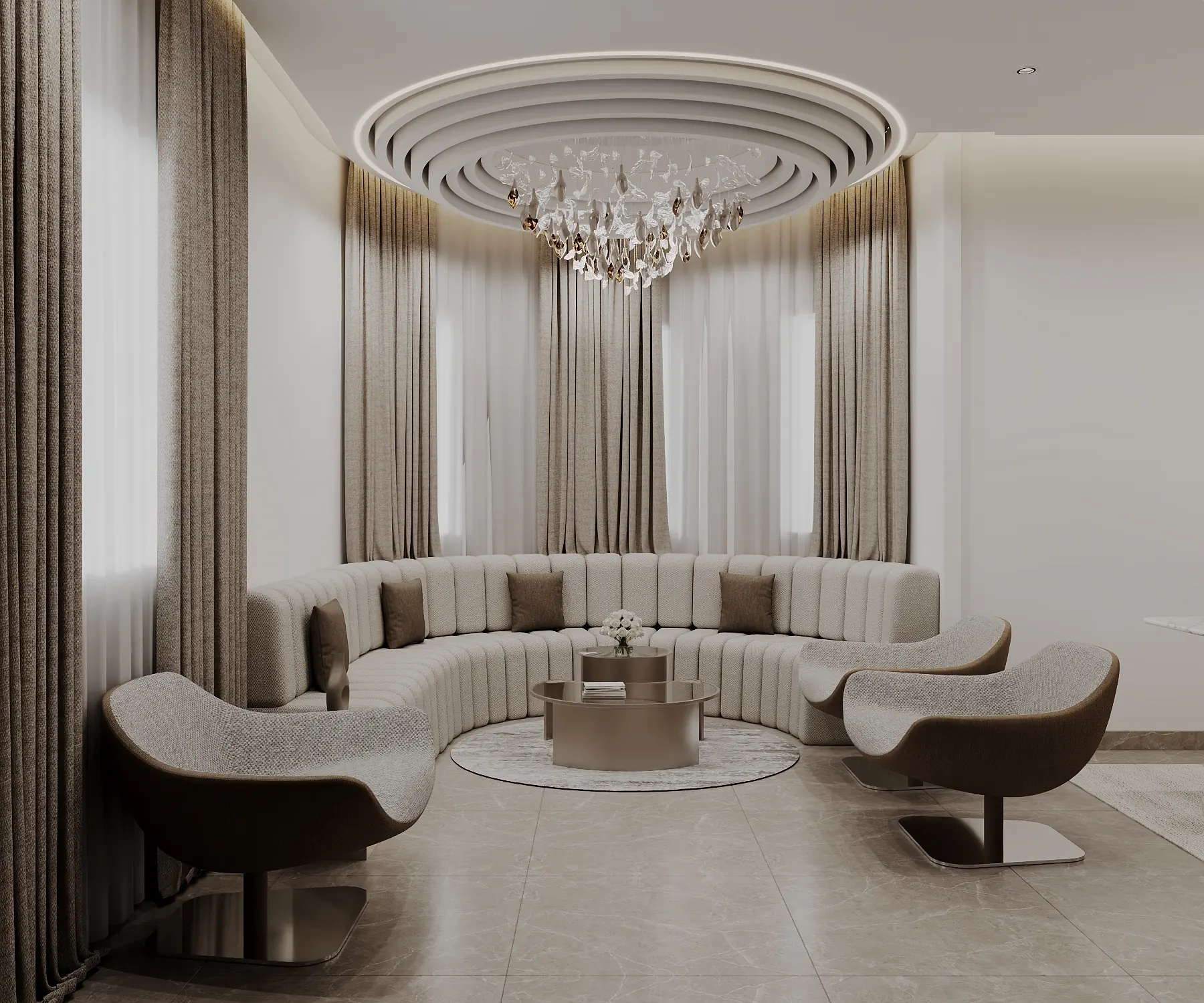 Luxury residential and villa interior design project in Dubai by CBD Projects LLC - 057