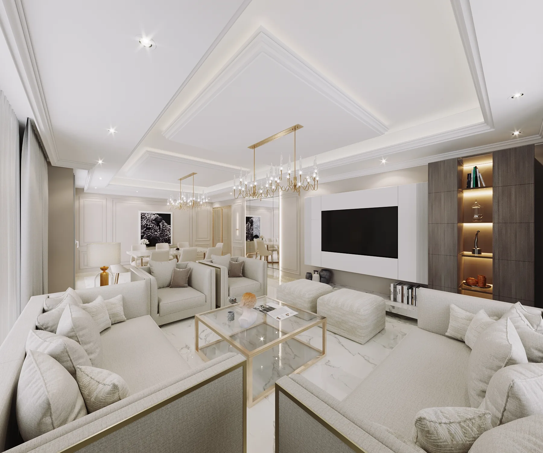 Luxury residential and villa interior design project in Dubai by CBD Projects LLC - 060