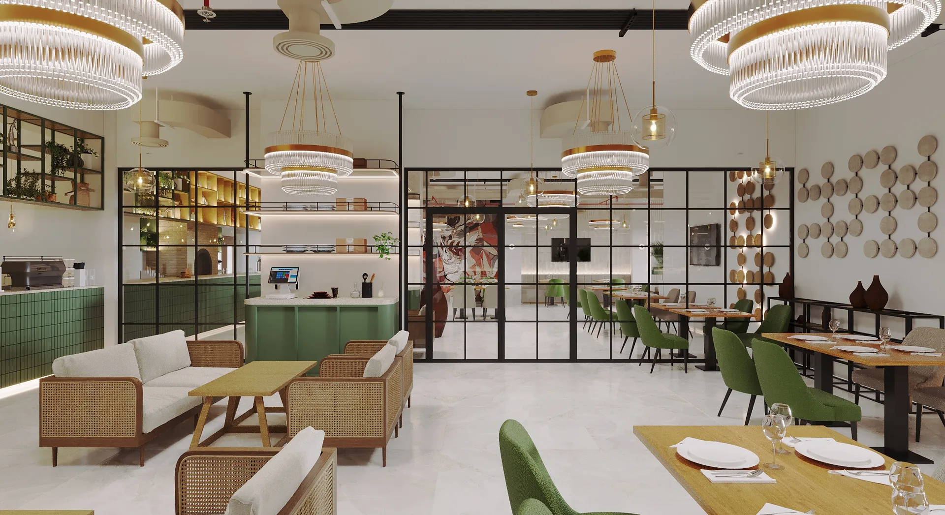 Restaurant fit out and hospitality interior design project in Dubai by CBD Projects LLC - 029