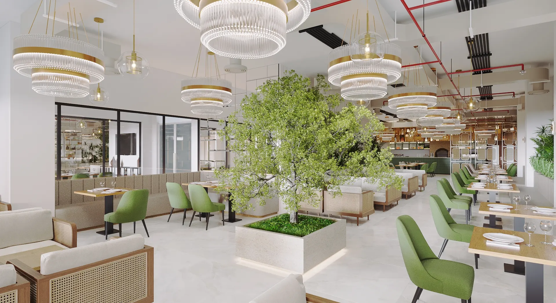 Restaurant fit out and hospitality interior design project in Dubai by CBD Projects LLC - 056
