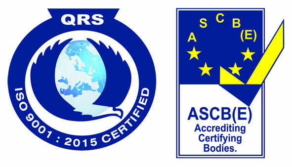 QRS ISO 9001:2015 certification and ASCB(E) accreditation
